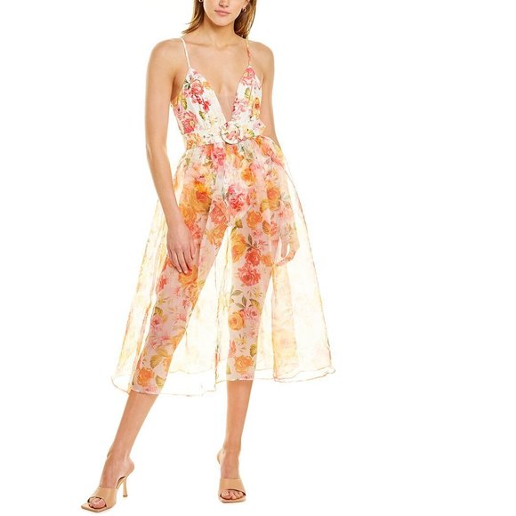 knee length dresses for ladies For Love & Lemons Luna Maxi Dress Black – blueandcream main image 0